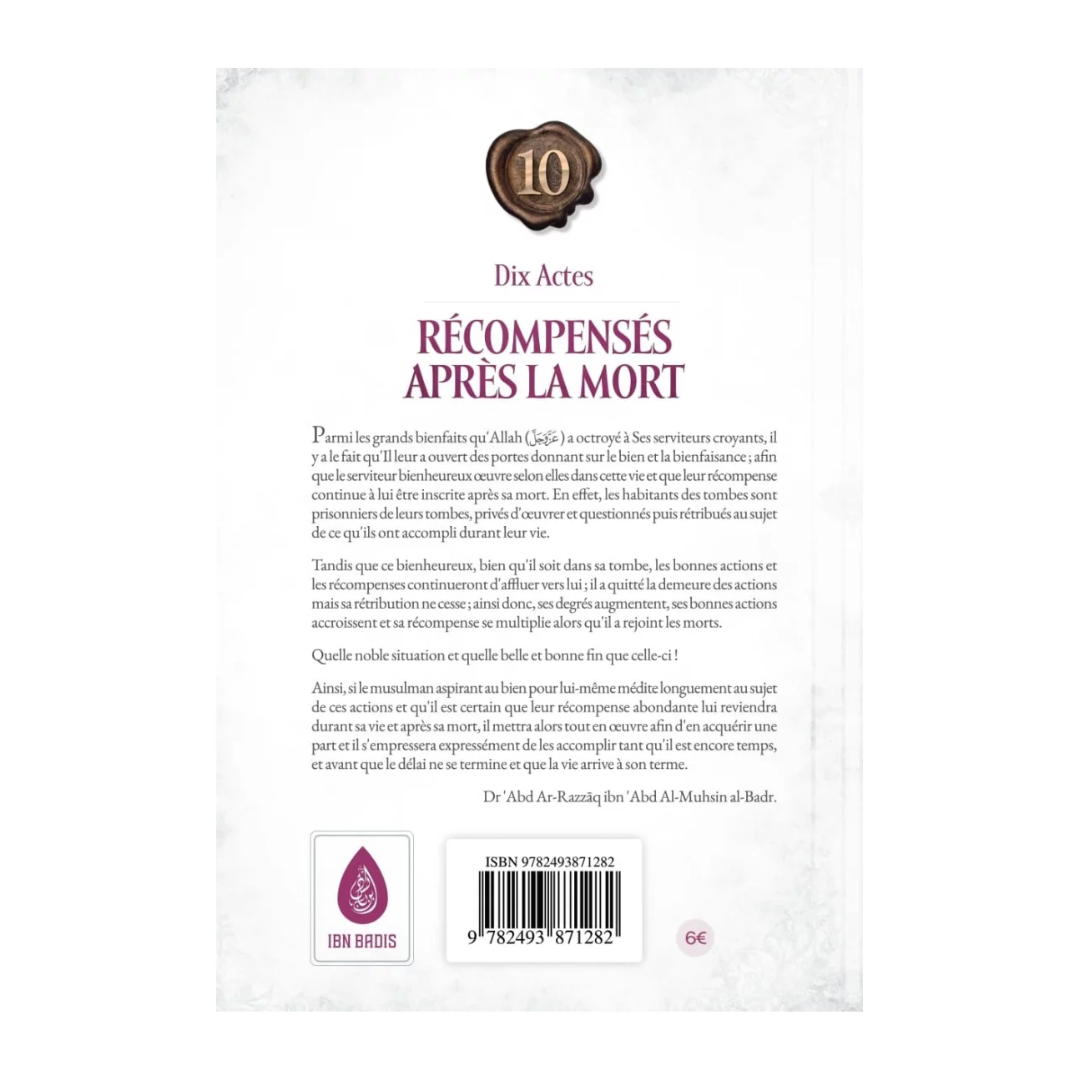 10actesrecompensesapreslamortverso