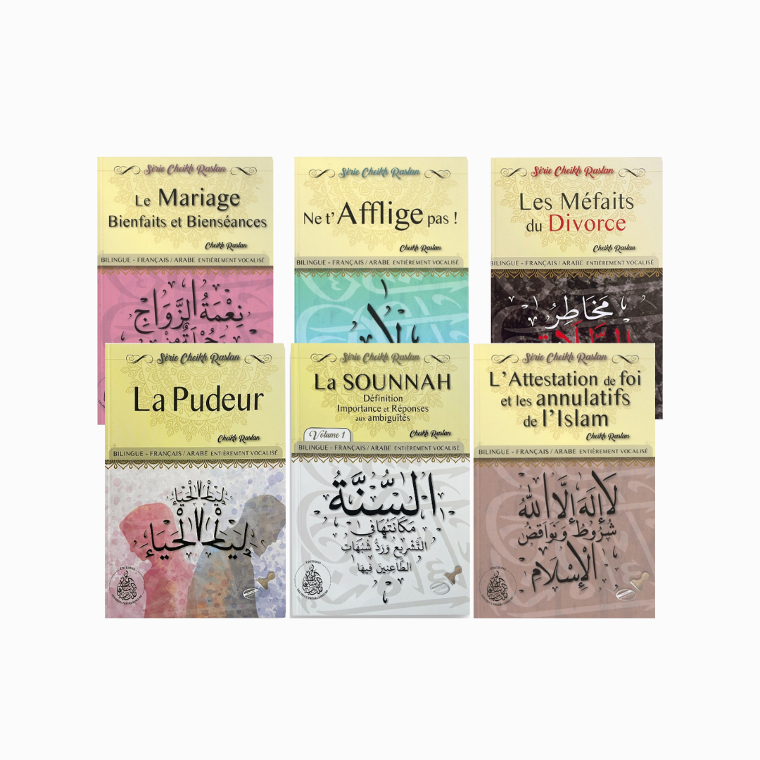 Pack Collection Cheikh Raslan - Livres Bilingues Français/Arabe entièr ...