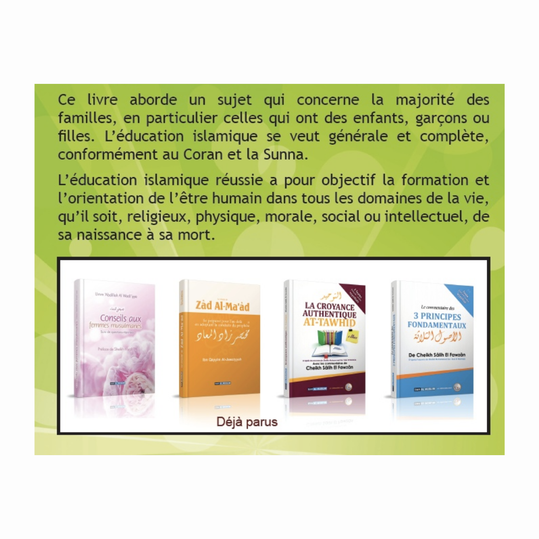 L_educationdesenfantsalalumiereduCoranetdelaSunnaDarAlMuslimVerso