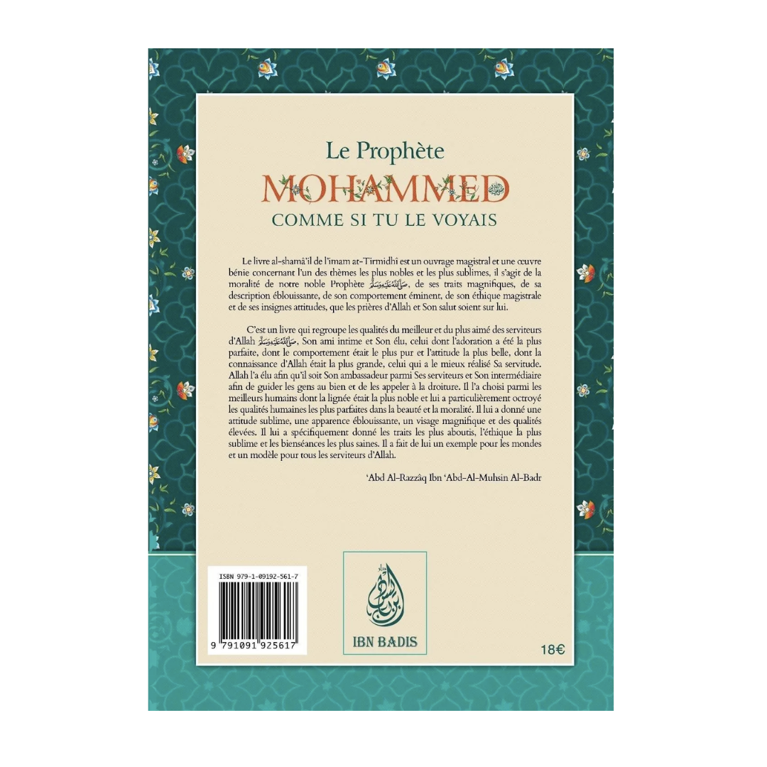 LePropheteMohammedcommesitulevoyais-EditionsIbnBadisVerso