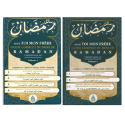 Pour toi mon frère / ma sœur, guide complet du mois de ramadan - Cheikh Raslan - Éditions les pieux prédécesseurs VOL 1 / VOL 2 - Librairie Makkah